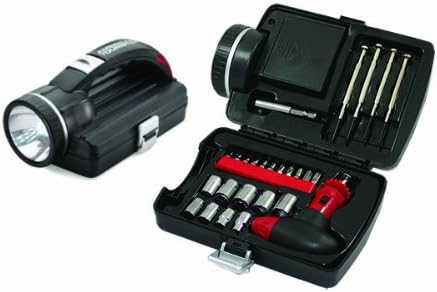 American Tourister 26 Piece Mini Tool Set in Flashlight Case