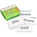 Attractivia Sight Words Magnetic Flash Cards Kindergarten - 52 Large Cards for Literacy of Beginning Readers and ESL