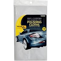 Viking Diaper Soft Cotton Polishing Cloth - 10 Pack