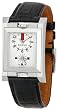 Gucci 111 Guccio Black Crocodile Band GMT Mens Adjustable Watch YA111304