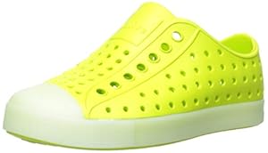 Native Jefferson Child Slip-On (Toddler/Little Kid),Chartreuse Green Glow,11 M US Little Kid