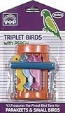 Vo-Toys Triplet Birds with Perch Bird Toy