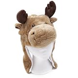 Childrens/Kids Unisex Supersoft Animal Winter Thermal Trapper Hat (Moose, Wolf or Bear)