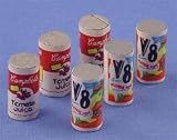 Dollhouse 6 CANS/3-V8, 3 TOMATO JUICE Dollhouse 6 CANS/3-V8, 3 TOMATO JUICE