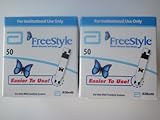 Abbott FreeStyle Diabetic Blood Glucose Test Strips (100 Count)
