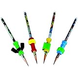 Pencil Finger Fidget Toppers with Pencils (Set of 6 Assorted)