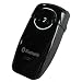 Sleek Black, True Bluetooth Compatible V2.0 Wireless Headset Earpiece, 9 grams, 6 hou...