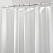 Frost White Shower Curtain Liner with Magnets, Mildew Free - 72-in. x 72-in.