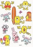 Wow! Wow! Wubbzy! Temporary Tattoos (4 sheets)