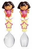 Munchkin Dora the Explorer Toddler Fork and Spoon