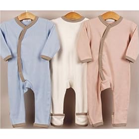 ORGANIC DAY/SLEEPSUIT - BLUE