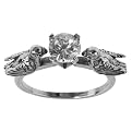 Anna Sheffield&reg; for Target&reg; White Cubic Zirconia Bird Ring - 7