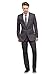 Kenneth Cole REACTION Men's Grey Solid Suit Separate Jacket,  Gray, 48 R