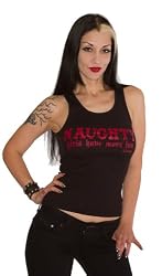Cartel Ink Naughty Girls Have More Fun Beater Tank Shirt