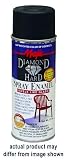 Majic Diamondhard Spray Enamel, 11 Oz. Satin Black