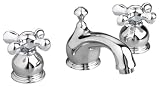 American Standard 7871.722.002 Hampton 8-Inch Widespread Lavatory Faucet with Metal Cross Handles, Chrome