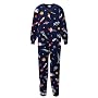 Boys' Cherokee® Glow Space Blanket Sleeper - Navy