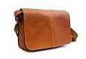 LeDonne Leather Classic Flap Over Messenger