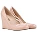 Zbeibei Women's Round Toe Wedges Platform Shoes High heels Dress Pumps
