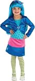 Rubie's Costume Co Strawberry Shortcake Blueberry Muffin Wig, Blue, One Size