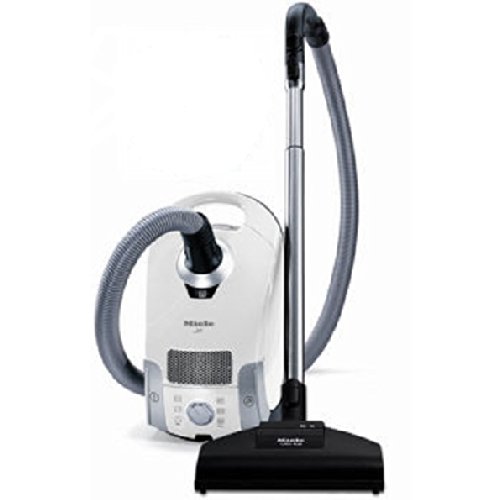 Miele S4 Canister Vacuum Cleaner White 3Tool Set Quiet German