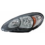 Depo 333-1177P-US2 Chrysler PT Cruiser Headlight Unit with Black Bezel by Depo