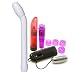 Doc Johnson Harmony Divine White Pearl Slim G-Spot Vibrator Adult Sex Toy Kit