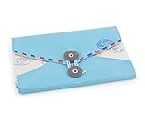 Umbra Envelope Travel Jewelry Organizer, Surf Blue/Natural