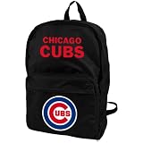 MLB Chicago Cubs Foldaway Backpack (Small, Black)