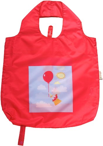 b.b.begonia Fun in the Sun Balloon Reusable Shopping Bag, Red