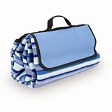 Light Weight Fleece Picnic Rug with Waterproof Backing