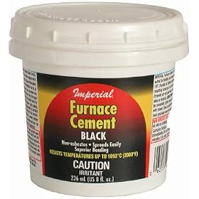 Buy 8OZ BLK Furnace Cement by IMPERIAL now!