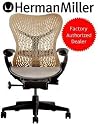 Herman Miller Mirra Chair - Graphite Frame Cappuccino Backrest