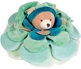 Review Doudou et Compagnie  / Green Flower Bear Doudou 20cm in a Gift Box