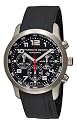 Porsche Design Men's 6612.11.44.1139 Dashboard P'6612 Titanium Black Chronograph Dial Watch