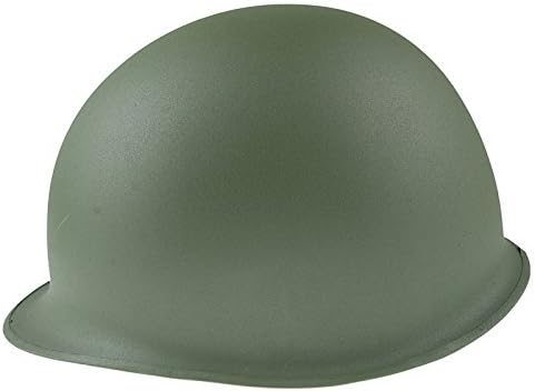 ODOD America Men's WW2 US Army M1 Green Steel Helmet