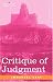 Books : Critique of Judgment