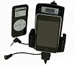 LCD CAR FM TRANSMITTER/CHARGER FOR APPLE IPOD NANO NEW
