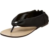 Miss Me Women's Emboss-3 Thong Heel Wrap Sandal