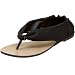 Miss Me Women's Emboss-3 Thong Heel Wrap Sandal