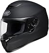 Shoei Qwest Solid Motorcycle Helmet - Matte Black Medium