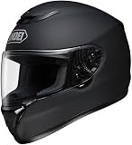 Shoei Qwest Solid Motorcycle Helmet - Matte Black Large