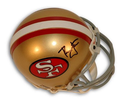 Autographed Ronnie Lott San Francisco 49ers Mini Helmet