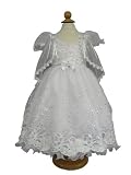 Olivia Christening Dress with Gorgeous Detail on the Skirt