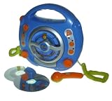 Eigenschaften Idena 6805350 / Kinder CD-Player SING-A-LONG mit 2 Mikrofonen und LED-Display