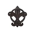 Fluer De Lis Door Knocker Cast Iron
