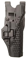 BLACKHAWK! SERPA Level 3 Auto Lock Duty Basketweave Finish Holster, Size 06, Right Hand