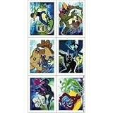 Ben 10 Stickers 4 Sheets