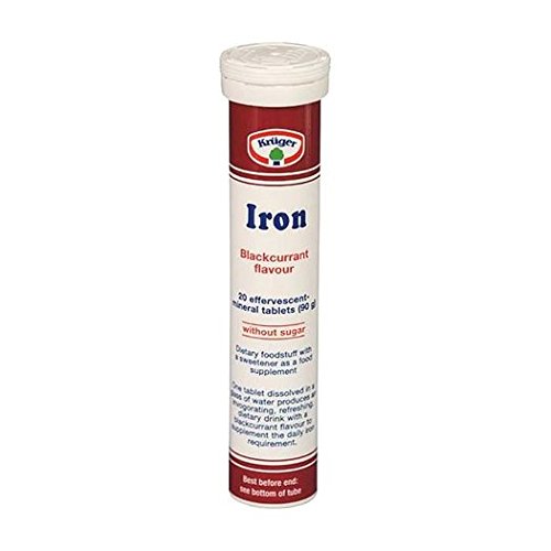 Krueger Iron Effervescent Mineral Tablets (Pack of 3)
