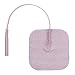 3B Scientific W63206 Comfort-Stim Elite Tan Spunlace Electrodes, 2" Length x 2" Width